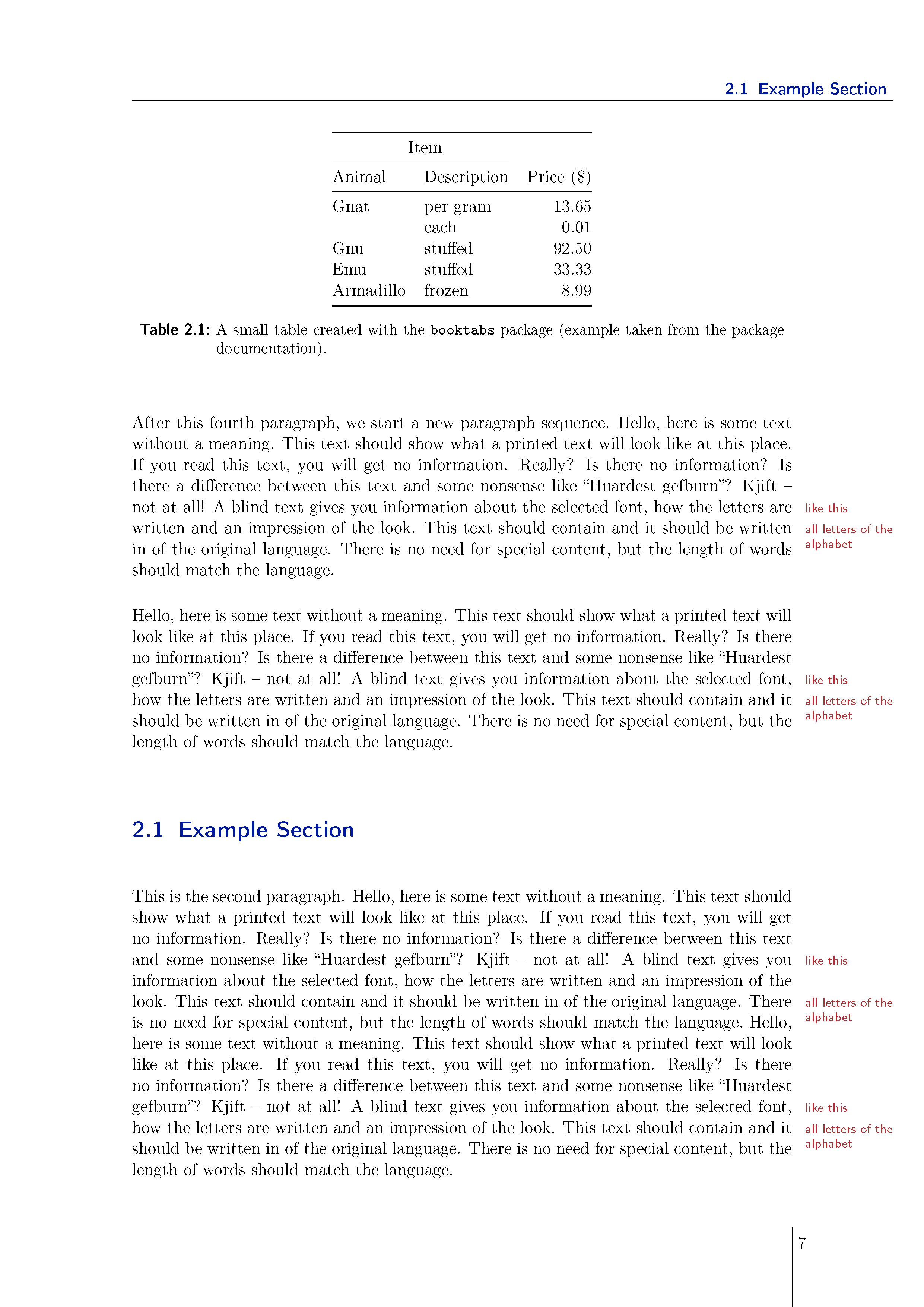 LaTeX Thesis Template (Manuel Kuehner) TeX talk