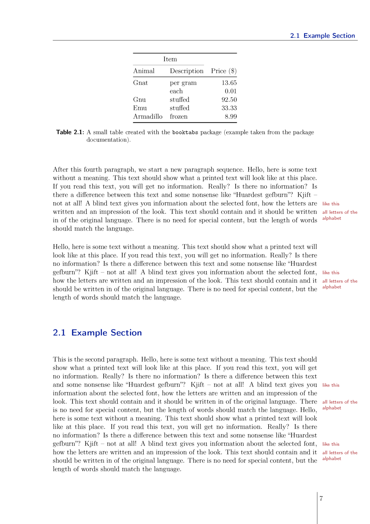 latex thesis template simple