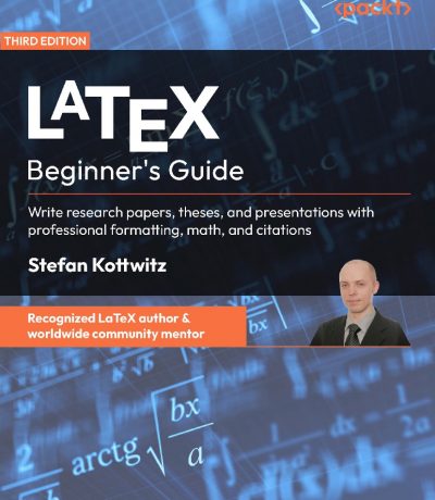 LaTeX book cover